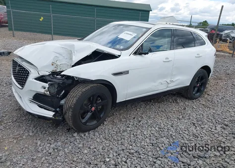 2021 Jaguar F-Pace S P250 Awd Automatic z USA, uszkodzony, nr VIN SADCJ2EX9MA685826